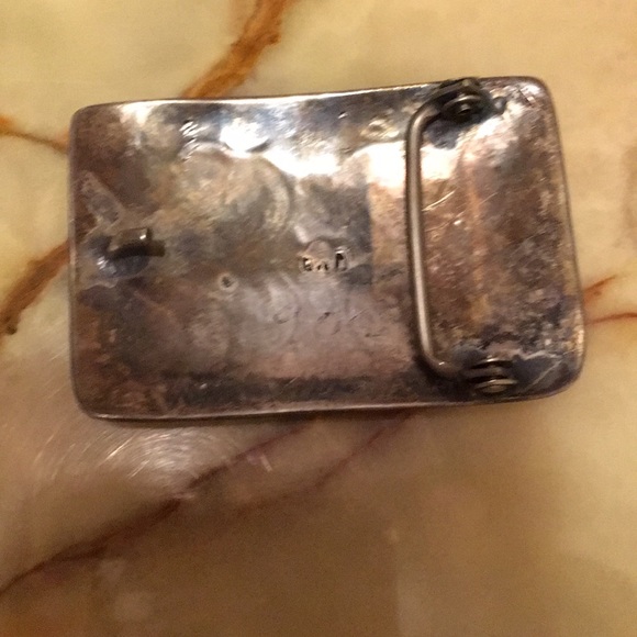 Silver Indian Belt Buckle main image 4